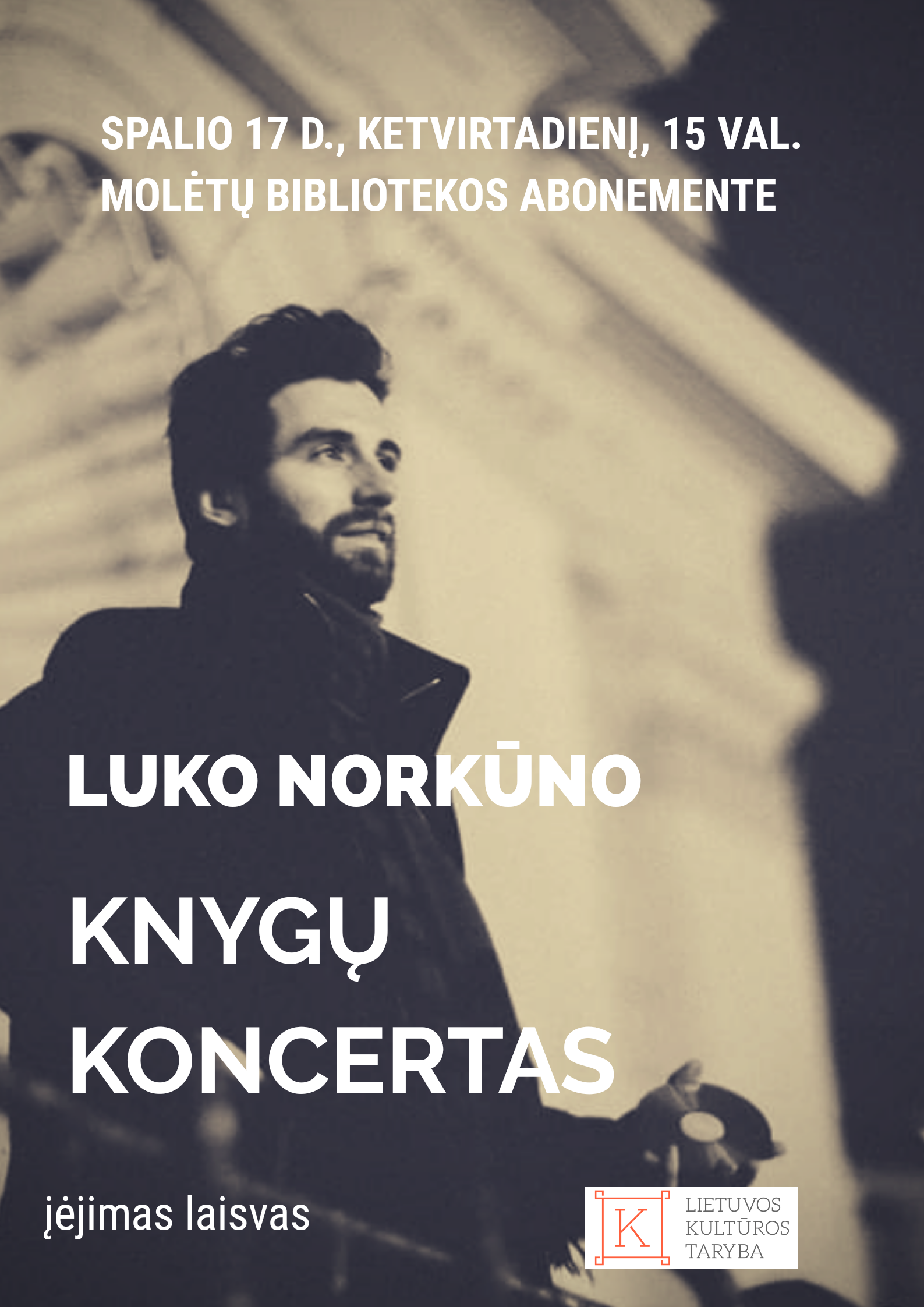 Luko Norkūno knygų koncertas