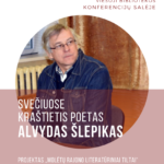 Susitikimas su poetu, rašytoju Alvydu Šlepiku