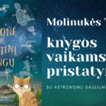 Molinukės TV: astronominės knygos vaikams pristatymas
