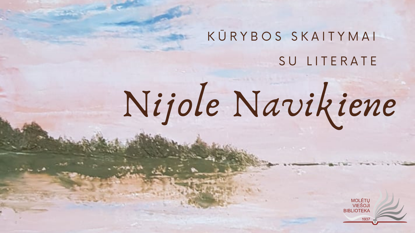 Susitikimas su literate Nijole Navikiene