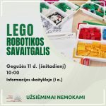 Lego robotikos savaitgalis